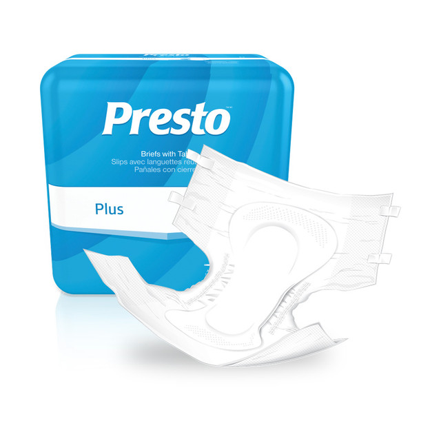 Presto Plus Full Fit Briefs - Large