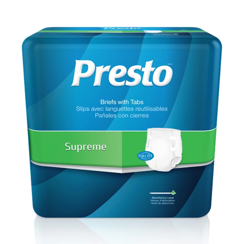 Presto Supreme Full Fit Briefs - Small